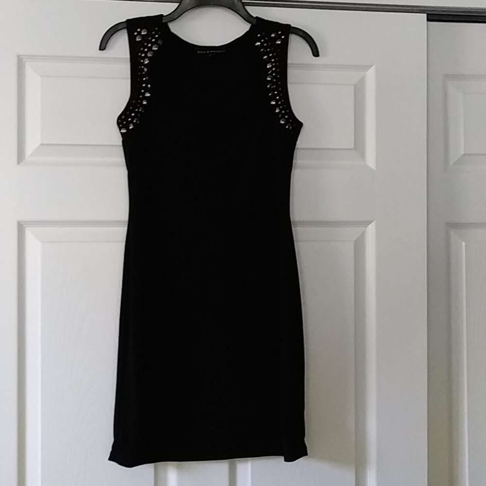 Studded Black Short Rock n Republic Dress